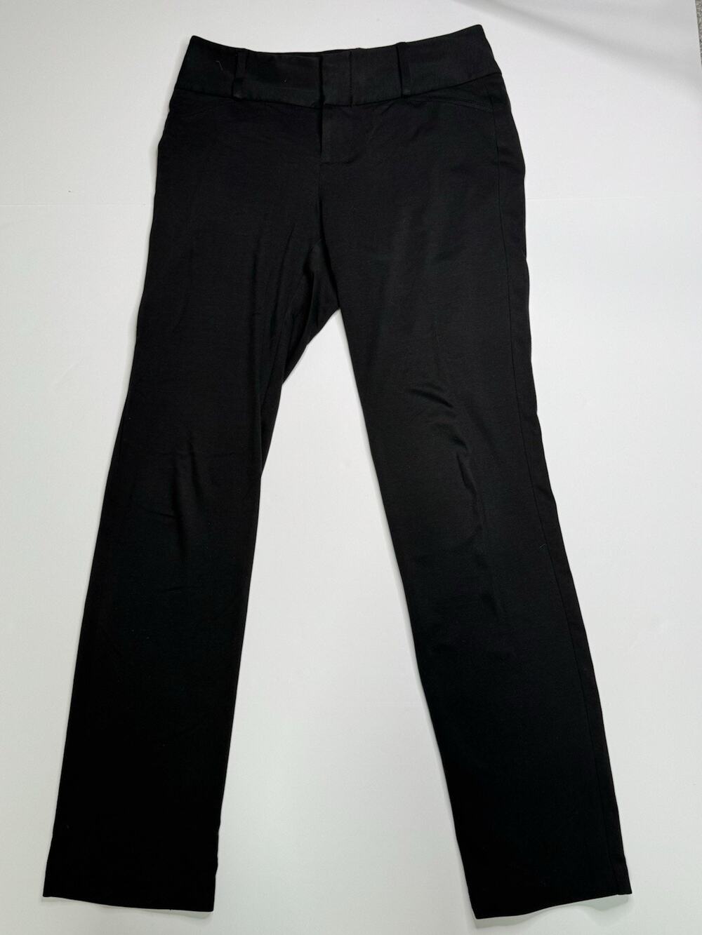 Michael Kors Women's Size 6 Straight leg Pants Black Stretch Business Casual